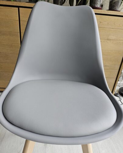 Chaises Scandinave Lot de 6 Noir - Bois Hêtre Massif | Confort Ergonomique Premium  | DEWINNER photo review