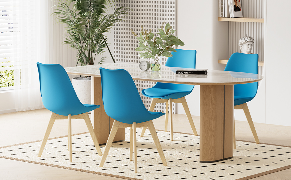DEWINNER Chaises Scandinave Lot de 4